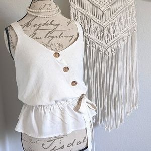 M, June & Hudson Sleeveless Blouse